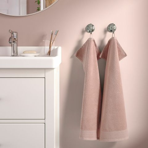 Полотенце IKEA VINARN (ВИНАРН), Светло-розовый, 40х70 см