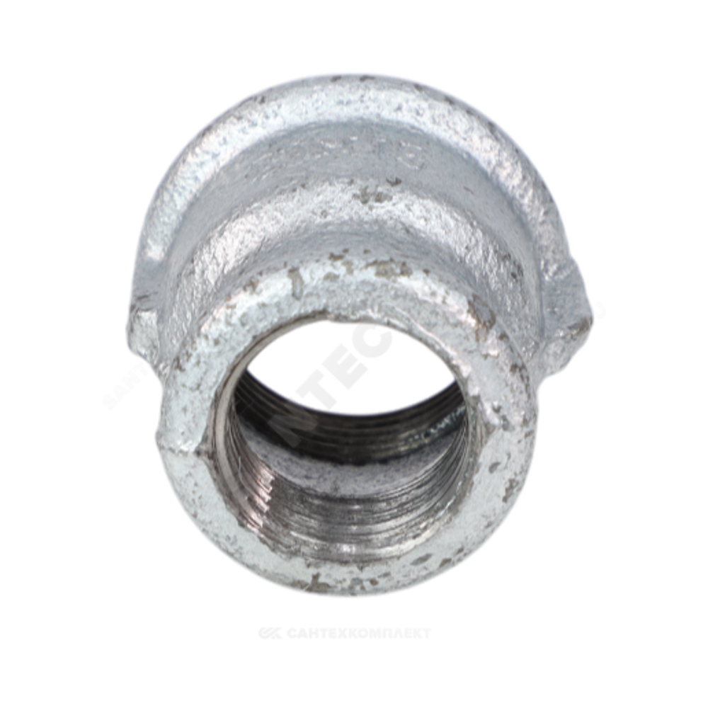 Муфта переходная чугун оц Ду 20х15 (3/4"х1/2") ВР Fittex