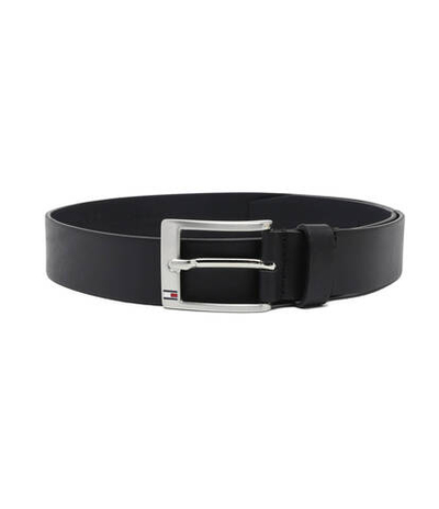 Кожаный ремень NEW ALY Tommy Hilfiger - черный(AM0AM08363)