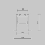 Профиль Led Strip 632013