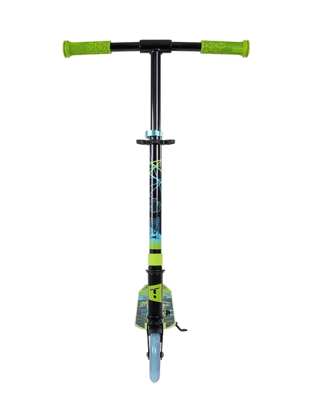 Самокат Тech Тeam COMFORT 125  green 1/4 зеленый