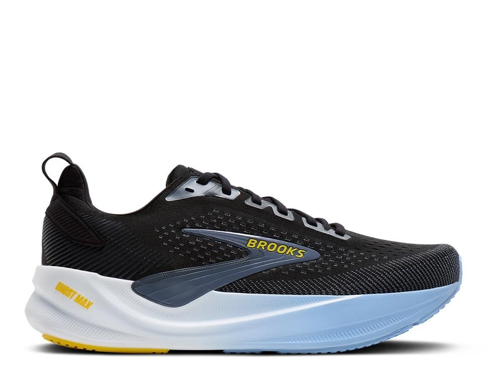 Мужские беговые кроссовки Brooks Ghost Max 4 M Черный и Синий