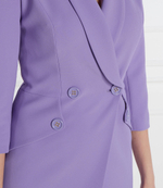 Платье Elisabetta Franchi - фиолетовый(AB56241E2)