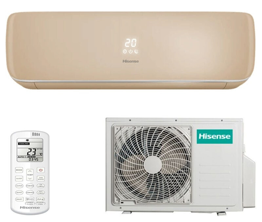 Hisense Premium Champagne Super DC Inverter AS-13UW4SVETG157G(С)