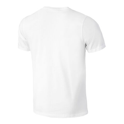 Мужское теннисное поло Quiet Please Ocean Stripe T-Shirt Men - White, Blue