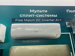 Внутренний блок настенного типа серии ZOOM FREE Match DC Inverter R32 AMS-12UW4RYRKB01