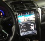 Магнитола для Toyota Camry V50/V55 2011-2018 - Kuberg ZF-1206-Q6 вертикальный экран в стиле "Тесла" на Android 11, CarPlay, 4G SIM-слот