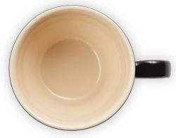 Le Creuset Кружка 400 мл для капучино черная 70304401400002