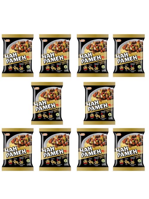 Лапша для варки Чан Рамён Black pasta 120 г 10 шт