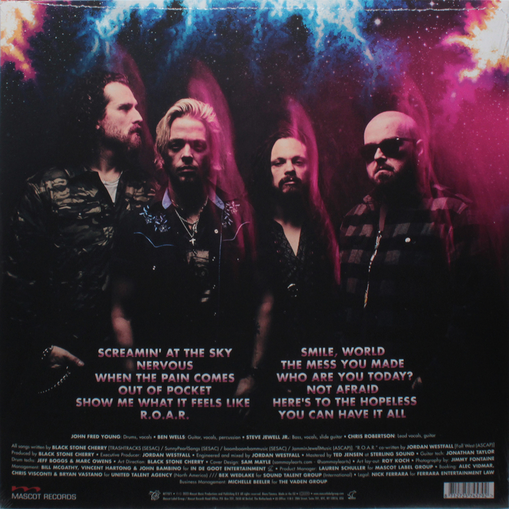 Black Stone Cherry / Screamin' At The Sky (Coloured Vinyl)(LP)