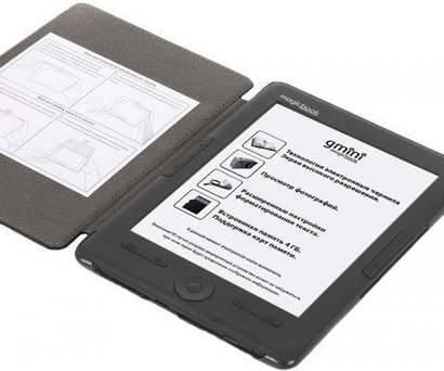 Электронная книга Gmini MagicBook W6HD 6" E-Ink Pearl 4Gb + чехол, арт. 10415