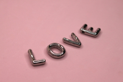 Подвеска буква O 19х16 мм