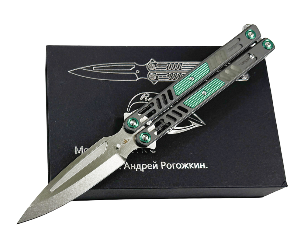 Нож-балисонг Стикс-03z, клинок D2