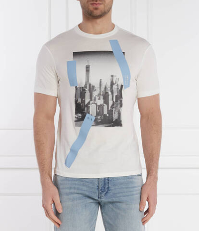 Футболка Armani Exchange - белый(3DZTHR ZJBYZ)