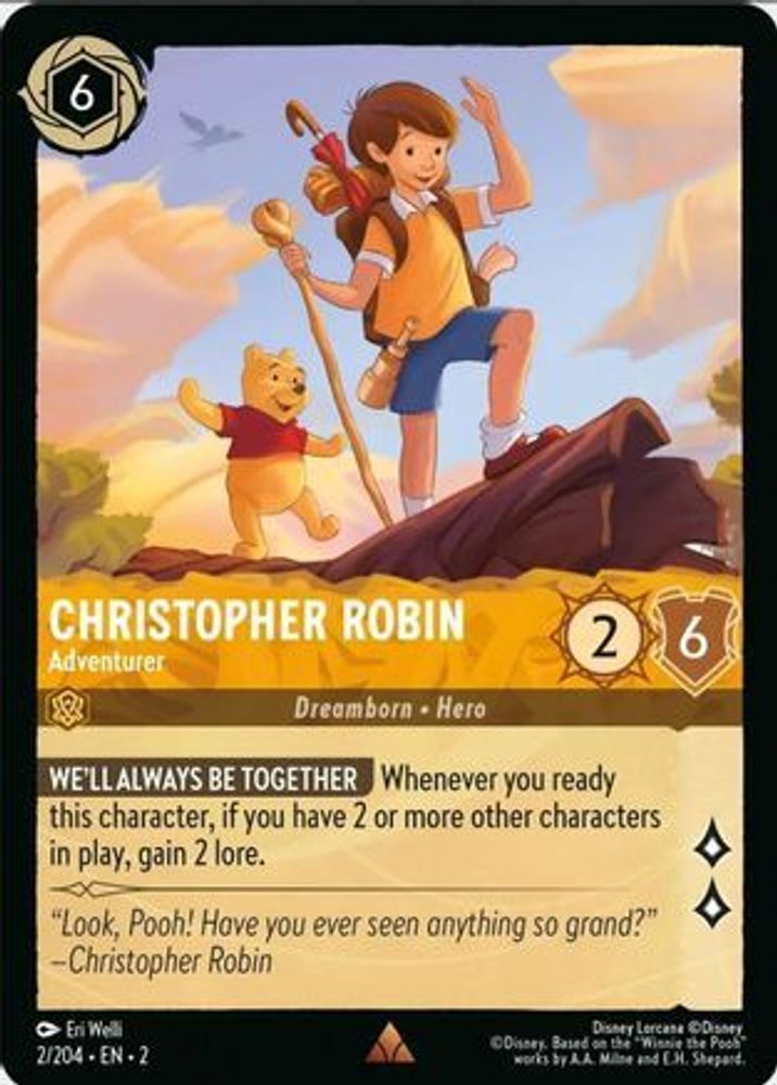 Christopher Robin (Adventurer) - 2/204 - Редкая