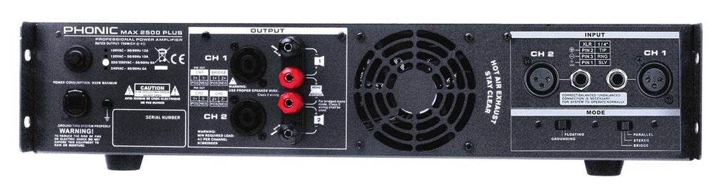 Phonic MAX 2500