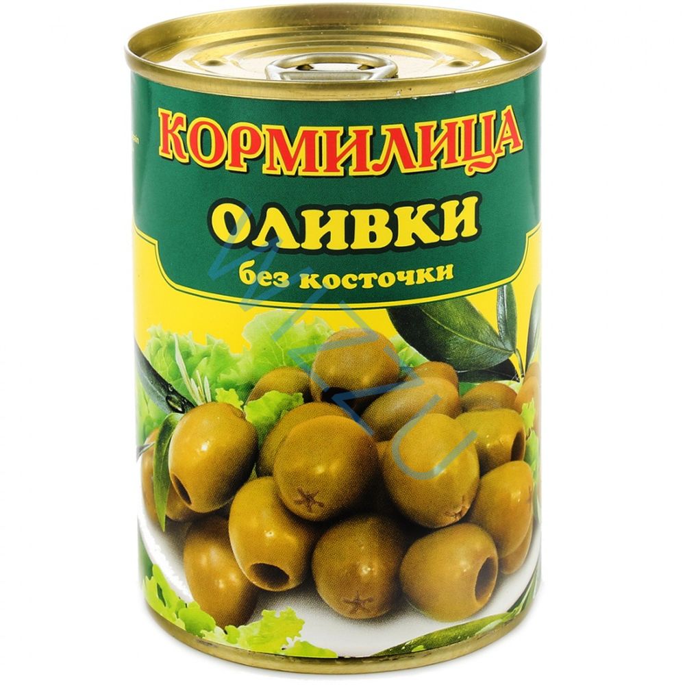 Оливки с лимоном Кормилица ж/б 300 мл