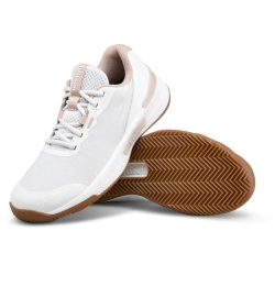 Женские теннисные кроссовки Wilson Intrigue Pro Clay - white/cameo rose/gum