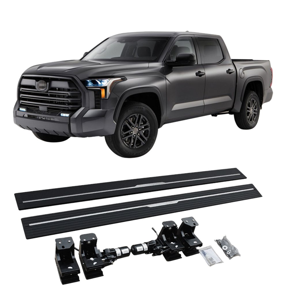 Электрические боковые пороги для Toyota Tundra SR5 2010+