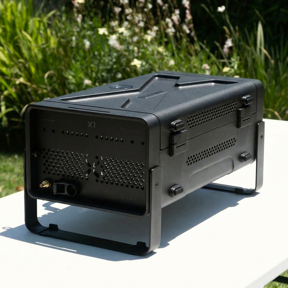 Газовый гриль портативный Karbo Grill X1 Black + сумка
