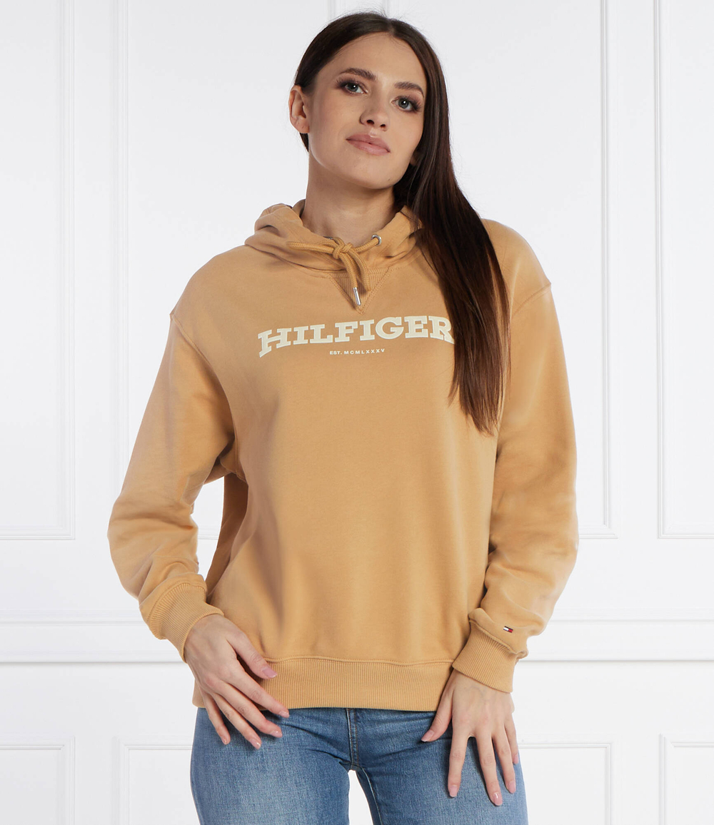 Худи REG MONOTYPE FLOCK Tommy Hilfiger - бежевый(WW0WW41236)