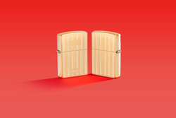 Зажигалка Zippo Classic с покрытием High Polish Brass, латунь/сталь, золотистая, 38x13x57 мм
