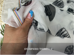 Сетка ТРИКОТАЖНАЯ сердечки