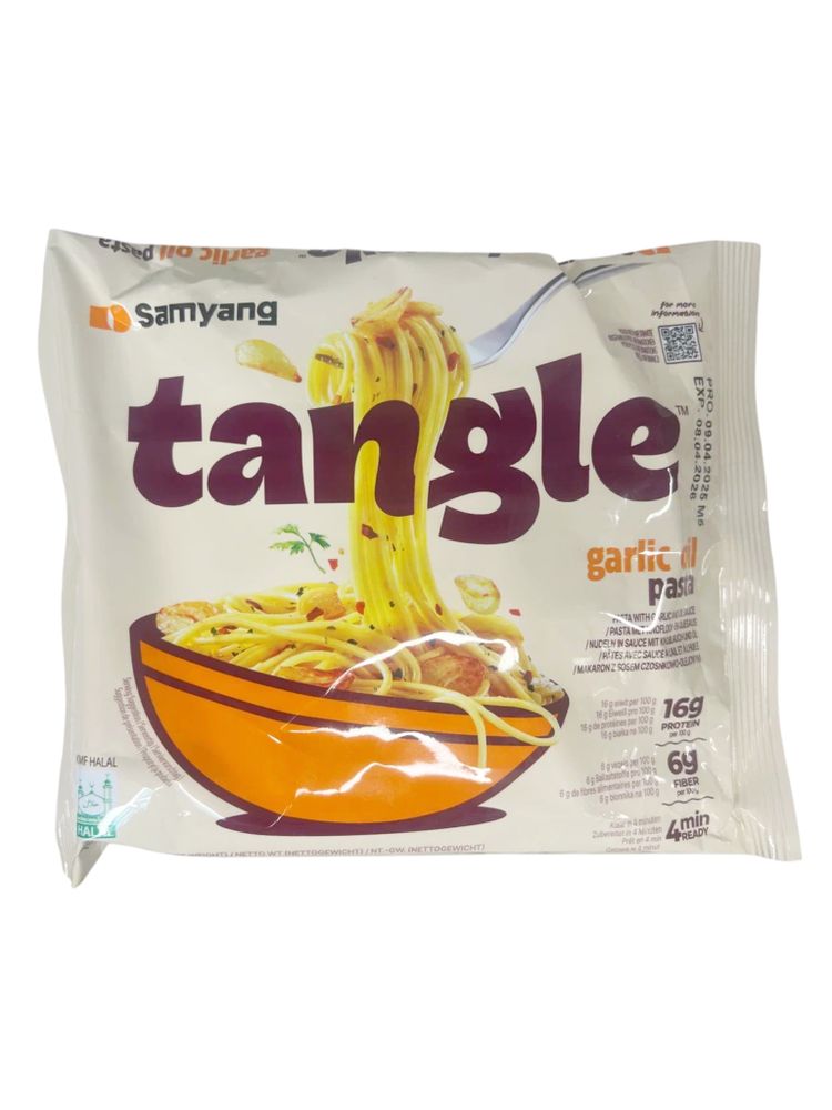 Лапша чесночная Samyang Tangle Garlic Oil Pasta 100 г x 5 шт