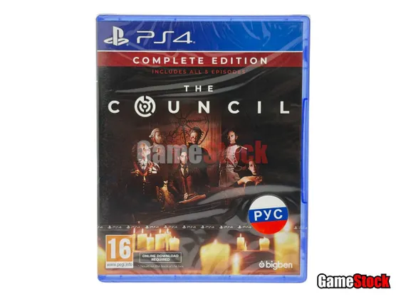PS4 The Council Complete Edition (Новый, Русские субтитры, CUSA-14032)
