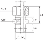 Штуцер FC DS30 NPT 1 (в сборе)