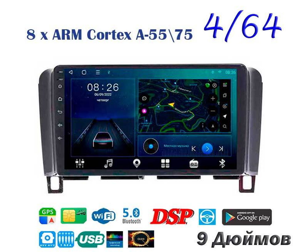 Topway TS10 4+32GB 8 ядер для Nissan Serena 2010-2016