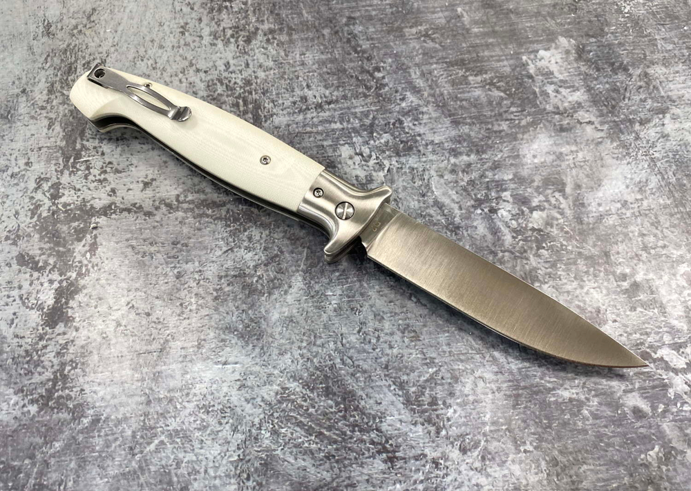 Нож Страйк, White,D2, Steelclaw