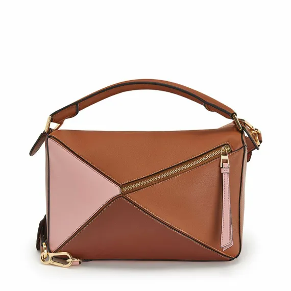 Сумка Loewe Puzzle Bag Tan/medium Pink