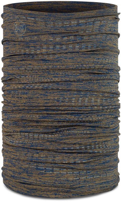 Бандана-труба со светоотражающими нитями Buff DryFlx Brindle Brown Фото 1