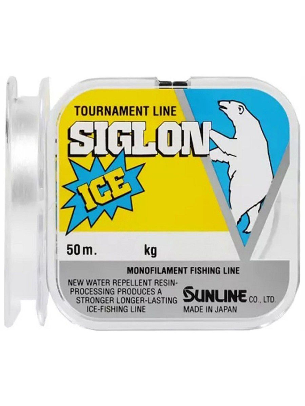 Леска для рыбалки SUNLINE Siglon ICE FISHING 50M CLEAR #1.0/0.165mm
