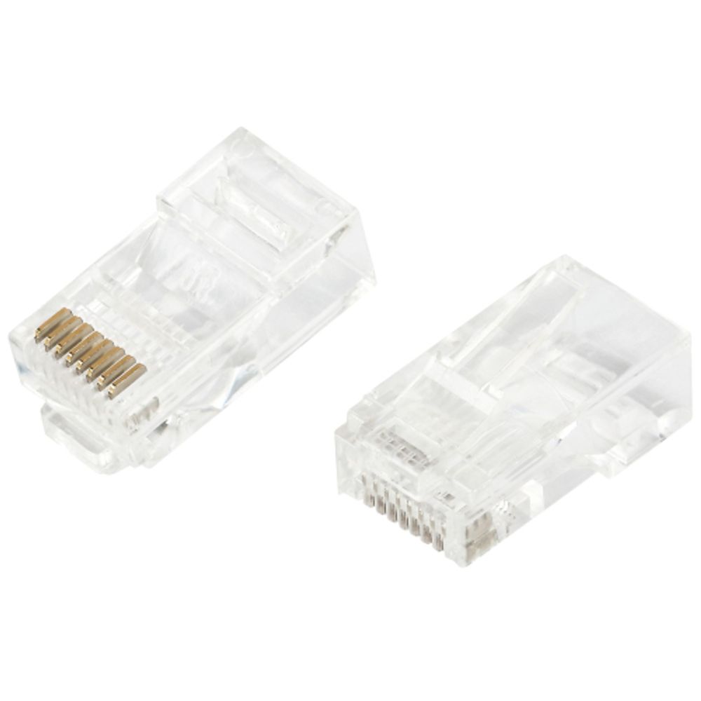 Разъем Intro I-RJ-100 RJ45 (8p8c) UTP 5e упаковка 100 шт | Intro
