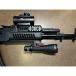 Быстросъемный кронштейн Aimpro для подствольного тактического фонаря с диаметром корпуса 25,4мм (Weaver/Picatinny)