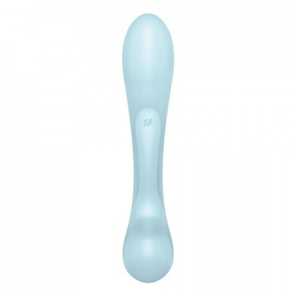 Вибратор-кролик Satisfyer Triple Oh светло-голубой