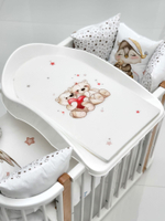 Доска для пеленания BUBO BABY "PRESTIGE" 80х53 см на пластиковой основе
