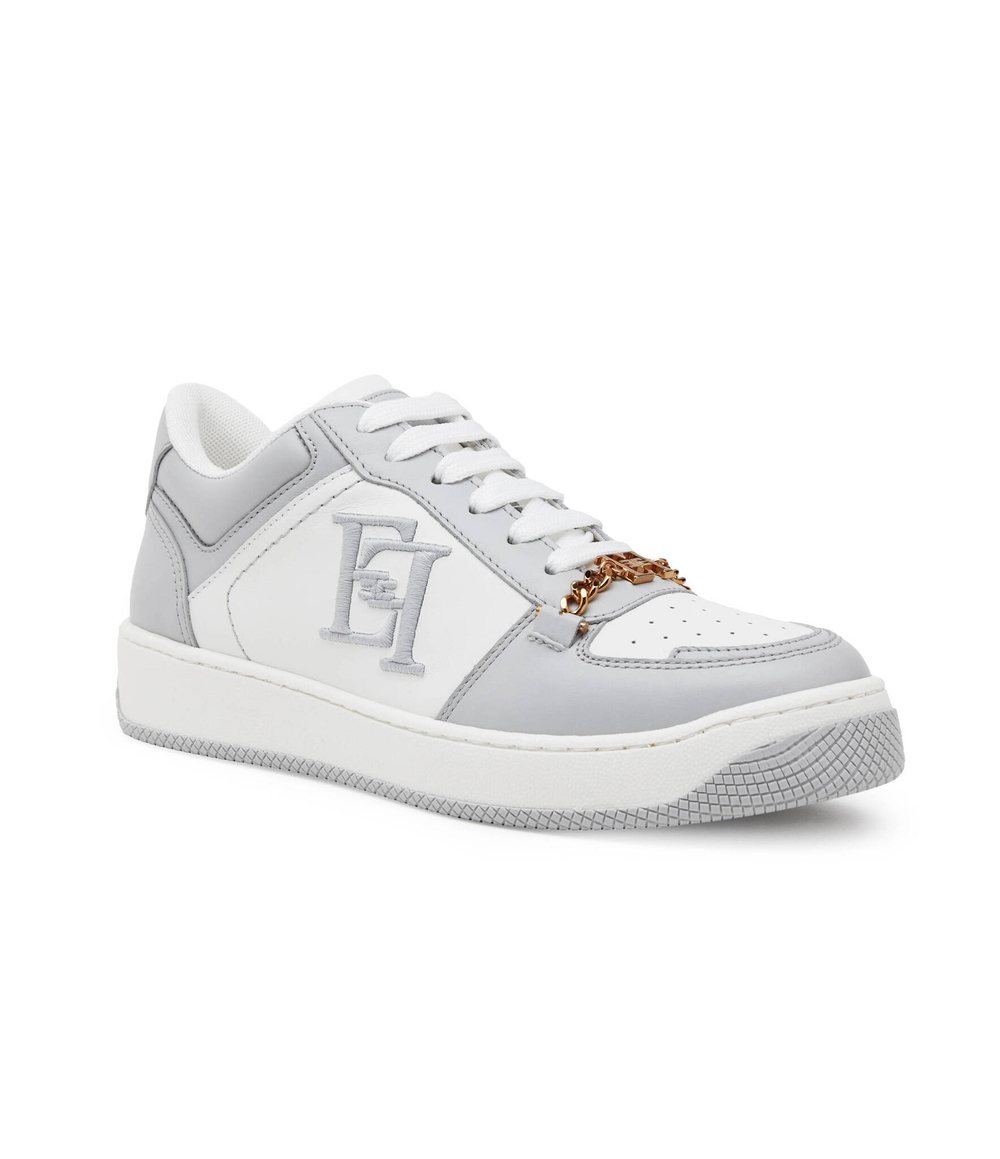 Кожаные кроссовки Elisabetta Franchi - белый(SA54G41E2)
