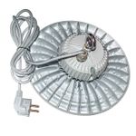 Фитолампа ufo sunlike smd 50w, вид сзади с кабелем питания и надежным креплением для подвешивания