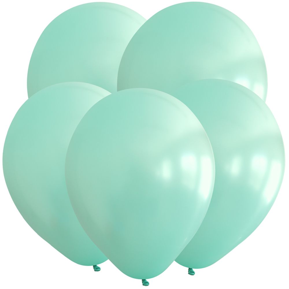 Шар 12" Морская волна пастель/ Sea green ВС