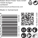 Шлифлист Ø125 P100 C470 Expert BOSCH 2608900911