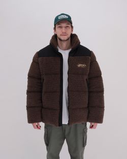 Пуховик Downjacket Sherpa Коричневая