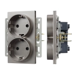 Механизм электрической розетки SCT-MEUD-PL-GR (250V, 16A) (Arlight, -)