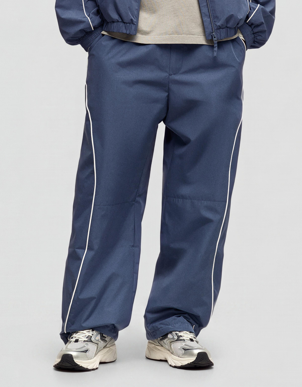 Мужские технические брюки baggy fit - BERSHKA