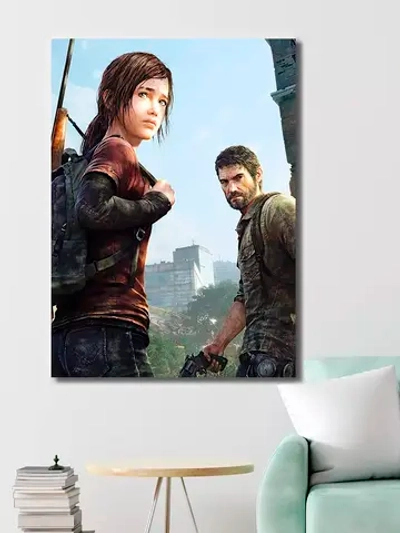 Интерьерная картина "The Last of Us", 50х70см 1шт.