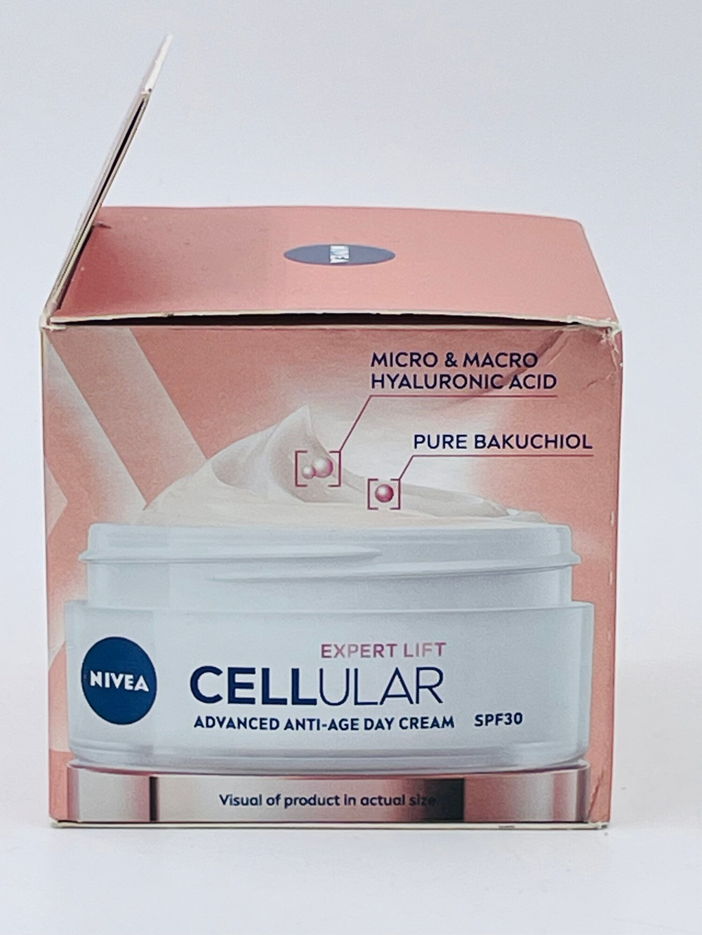 Дневной крем NIVEA Cellular  антивозрастной SPF 30 с бакучиолом и 2 видами гиалуроновой кислоты, 50 мл (Германия)