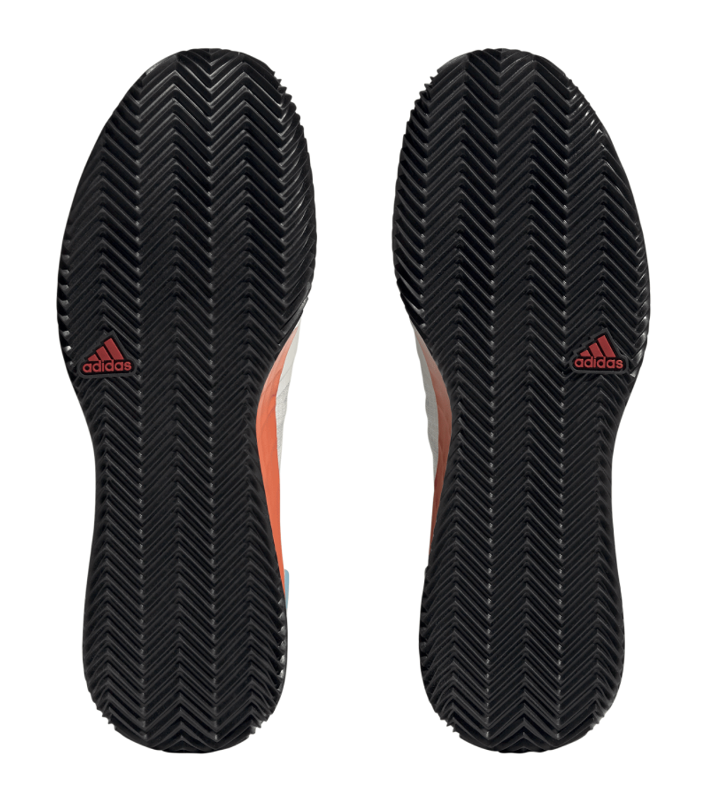 Мужские кроссовки теннисные Adidas Adizero Ubersonic 4 M Clay - белый