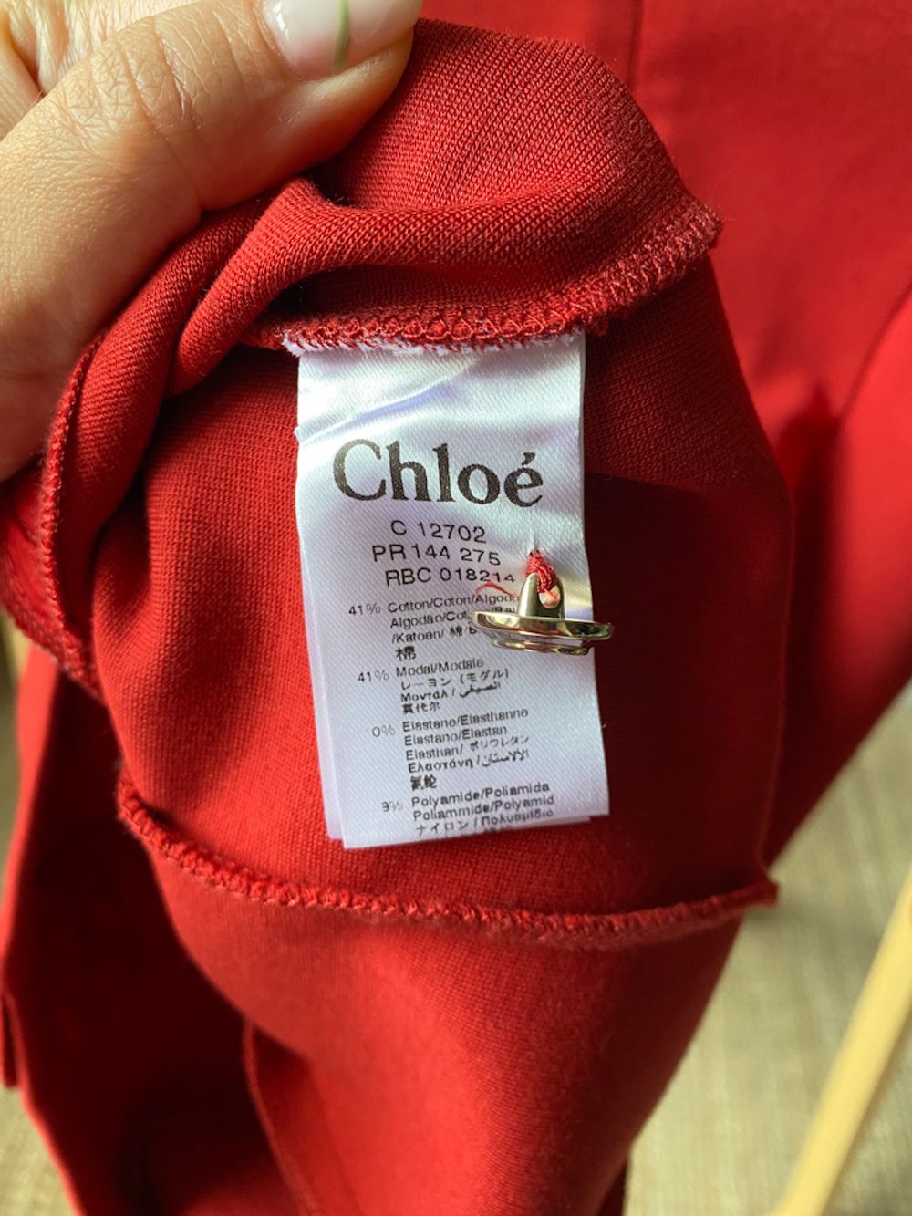 Новое хлопковое платье Chloe, 116
